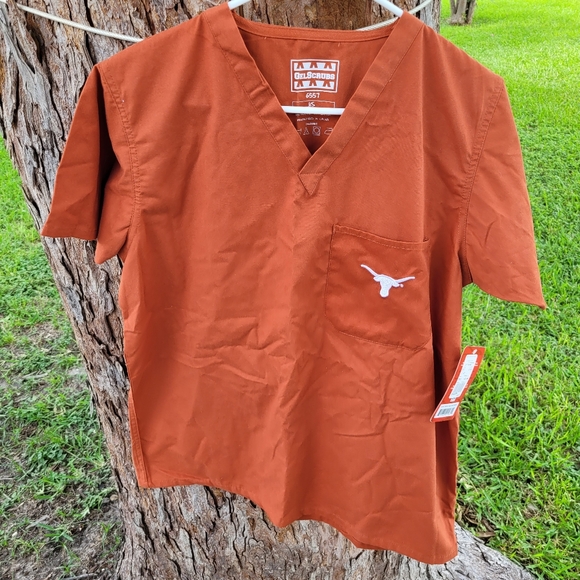 gelscrubs Other - Gel scrubs | XS | Burnt Orange | Texas Longhorns Embroidered Logo